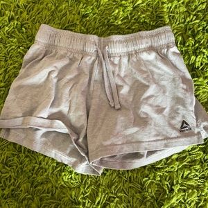 Gray Reebok shorts